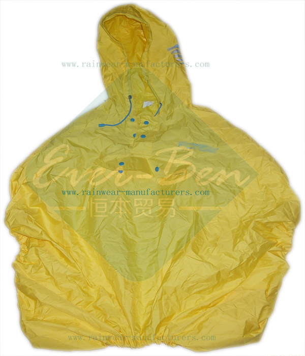 Kids nylon raincape